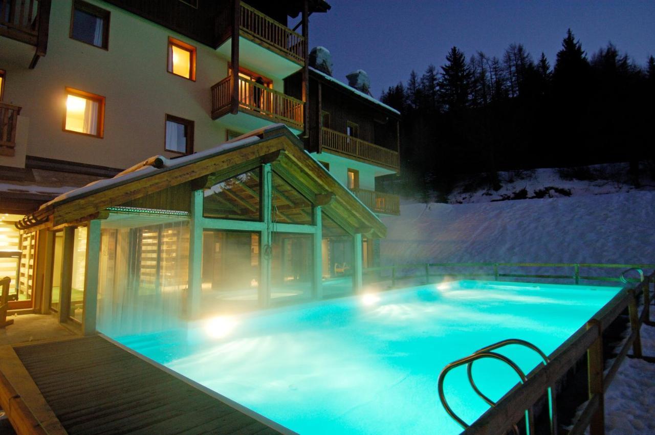 Residence Les Alpages 4 Etoiles - Appartement 4 Personnes - Piscine, Hammam, Sauna, Jacuzzi - Valcenis 73480 Lanslebourg-Mont-Cenis Luaran gambar
