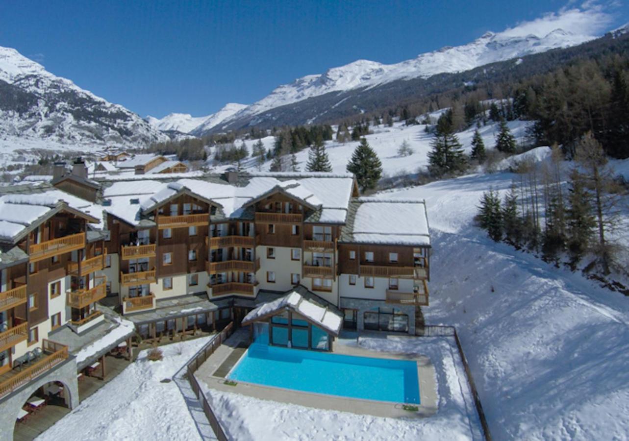 Residence Les Alpages 4 Etoiles - Appartement 4 Personnes - Piscine, Hammam, Sauna, Jacuzzi - Valcenis 73480 Lanslebourg-Mont-Cenis Luaran gambar
